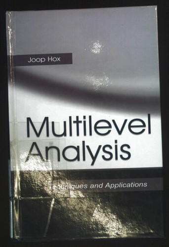 Multilevel analysis - multilevel,