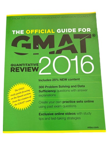 Gmat quantitative review 2016 - gmat,