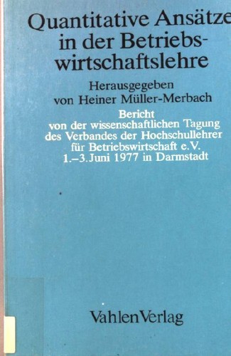 Quantitative ansätze der - ansätze, in