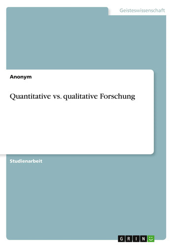 Quantitative qualitative - quantitative,