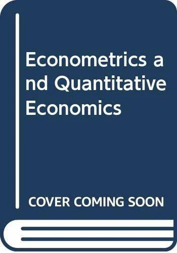 Econometrics and quantitative - and,