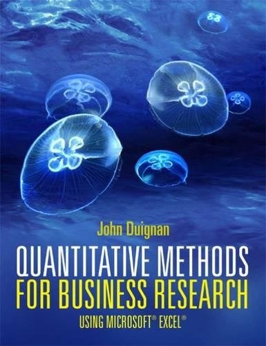 Quantitative methods for - methods,