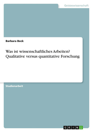 Was ist wissenschaftliches