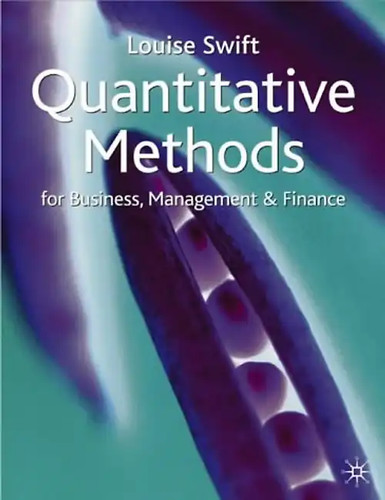 Quantitative methods for - methods,