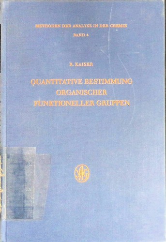 Quantitative bestimmung - quantitative,