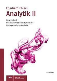 Analytik kurzlehrbuch - analytik, ii
