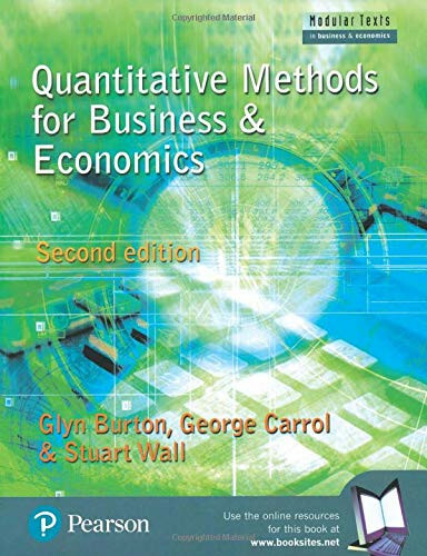 Quantitative methods for - methods,
