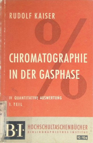 Chromatographie der - chromatographie, in