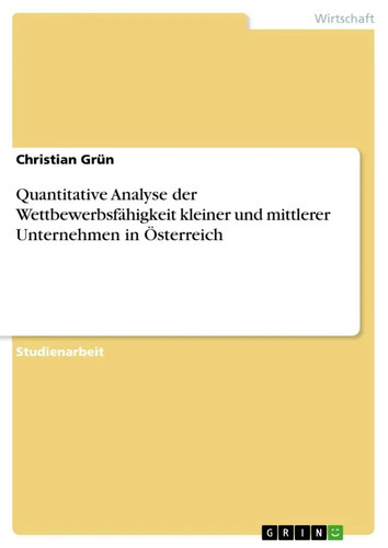 Quantitative analyse der - analyse,